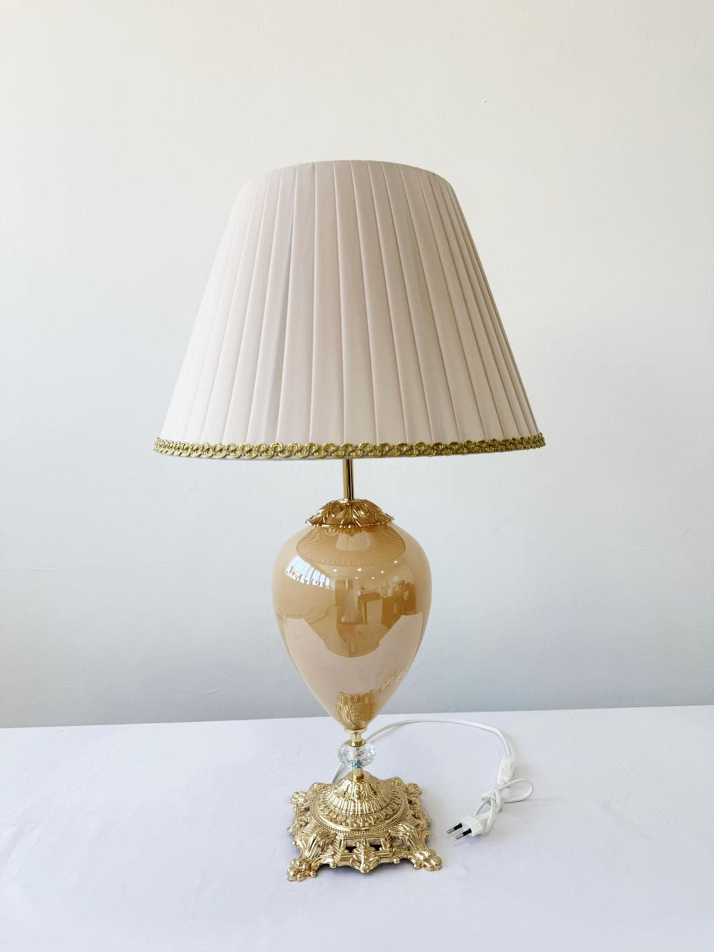 Murano Glass Table Lamp | Certified Murano Glass | Made in Italy | Decorative Lamp | Collection Mary