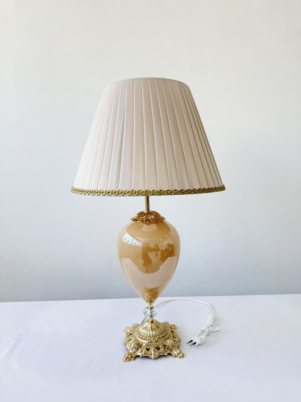 Murano Glass Table Lamp | Certified Murano Glass | Made in Italy | Decorative Lamp | Collection Mary