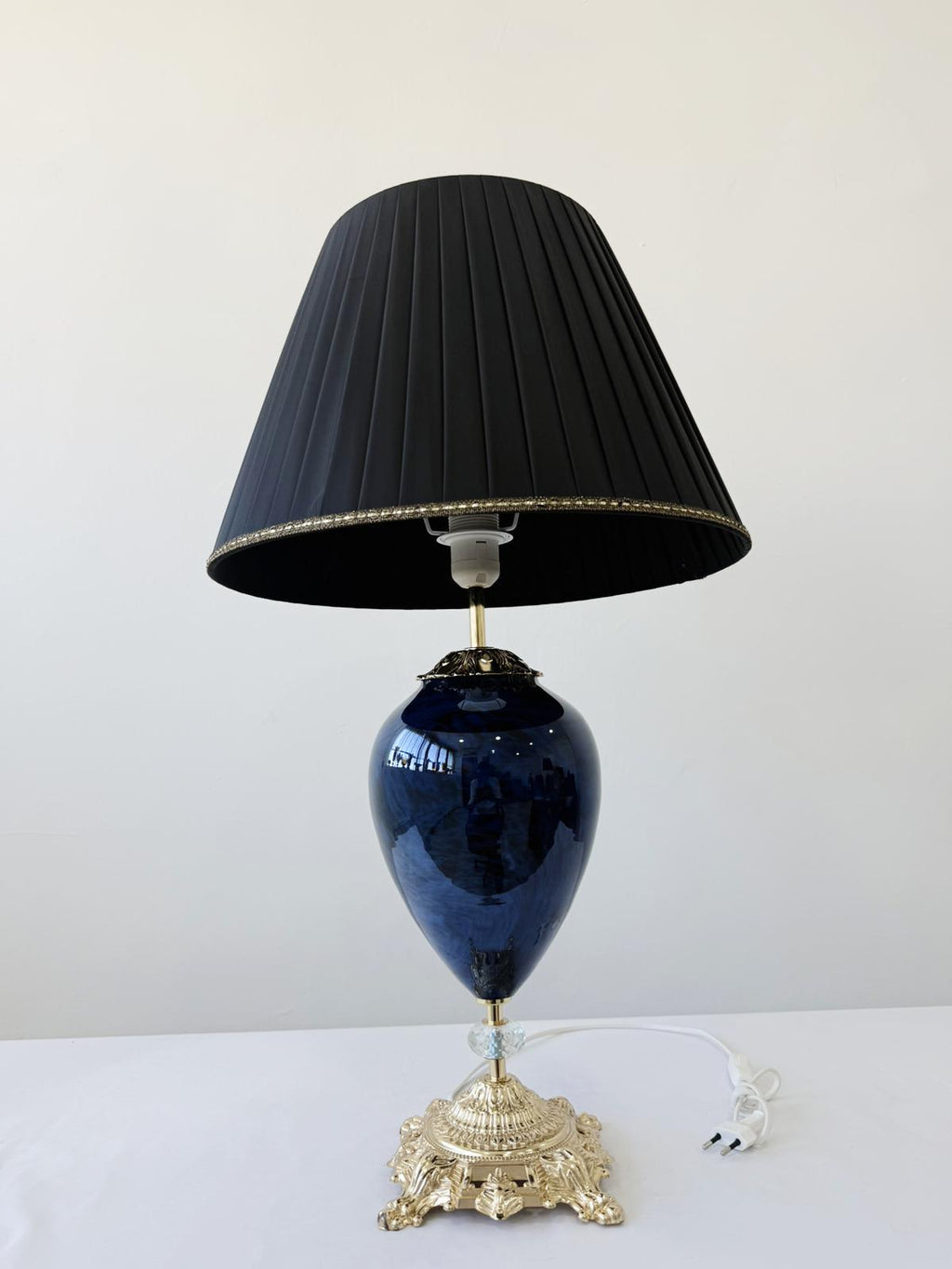 Murano Glass Table Lamp | Certified Murano Glass | Made in Italy | Decorative Lamp | Collection Mary