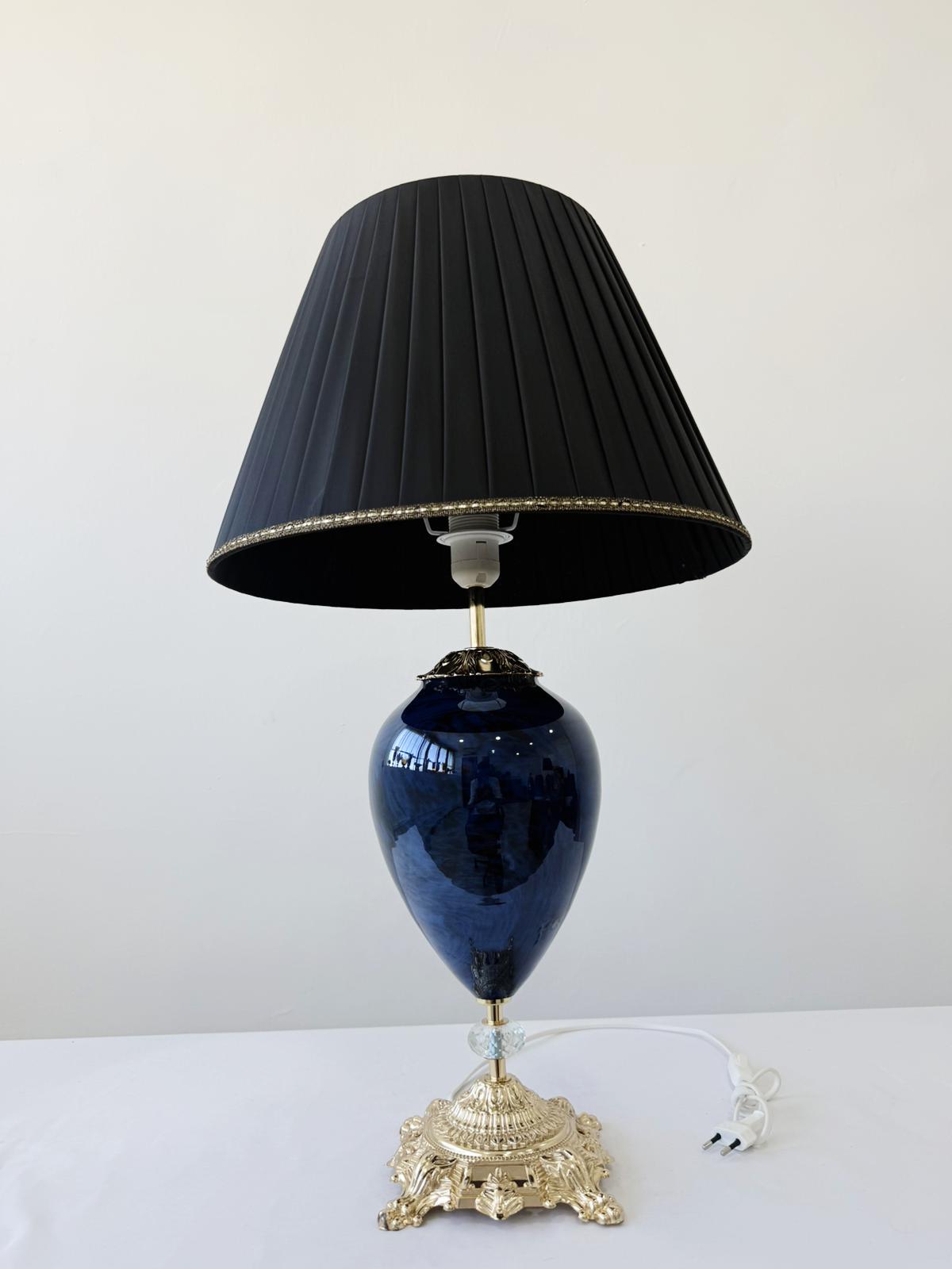 Murano Glass Table Lamp | Certified Murano Glass | Made in Italy | Decorative Lamp | Collection Mary