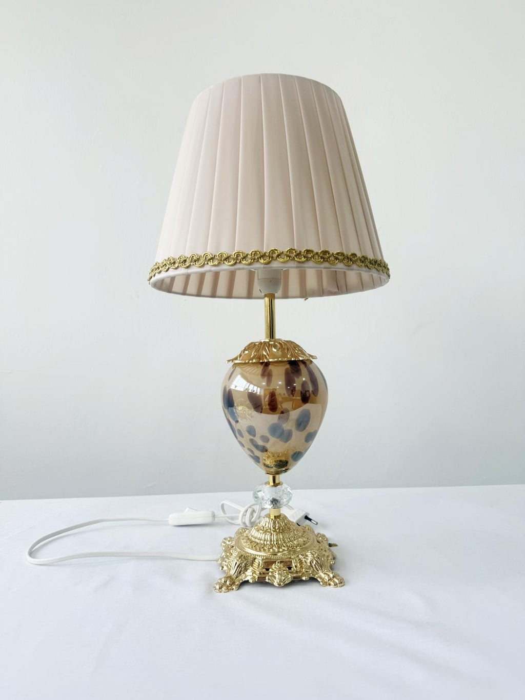 Murano Glass Table Lamp | Certified Murano Glass | Made in Italy | Decorative Lamp | Collection Mary