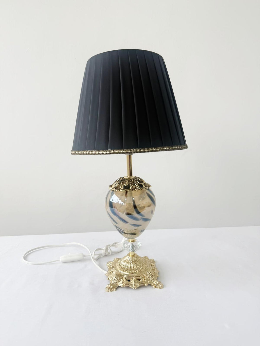 Murano Glass Table Lamp | Certified Murano Glass | Made in Italy | Decorative Lamp | Collection Mary