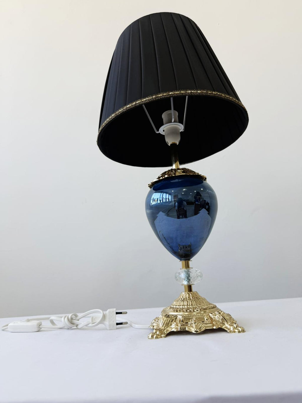 Murano Glass Table Lamp | Certified Murano Glass | Made in Italy | Decorative Lamp | Collection Mary