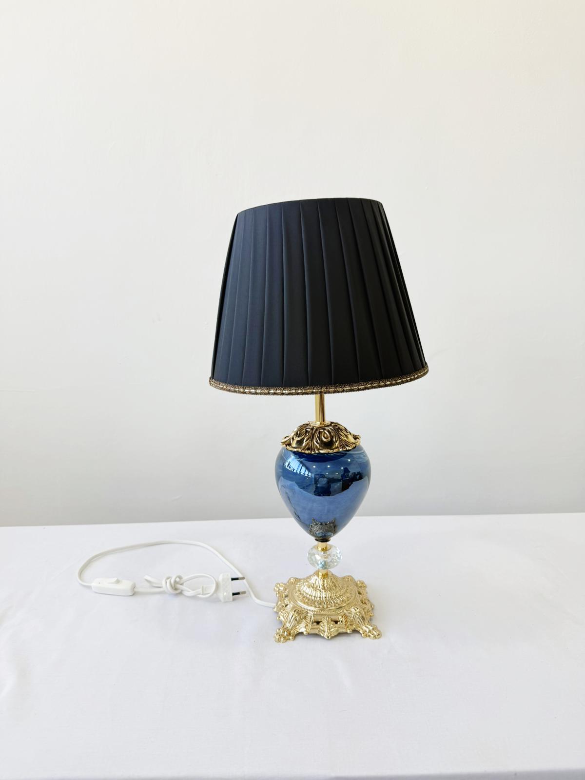 Murano Glass Table Lamp | Certified Murano Glass | Made in Italy | Decorative Lamp | Collection Mary