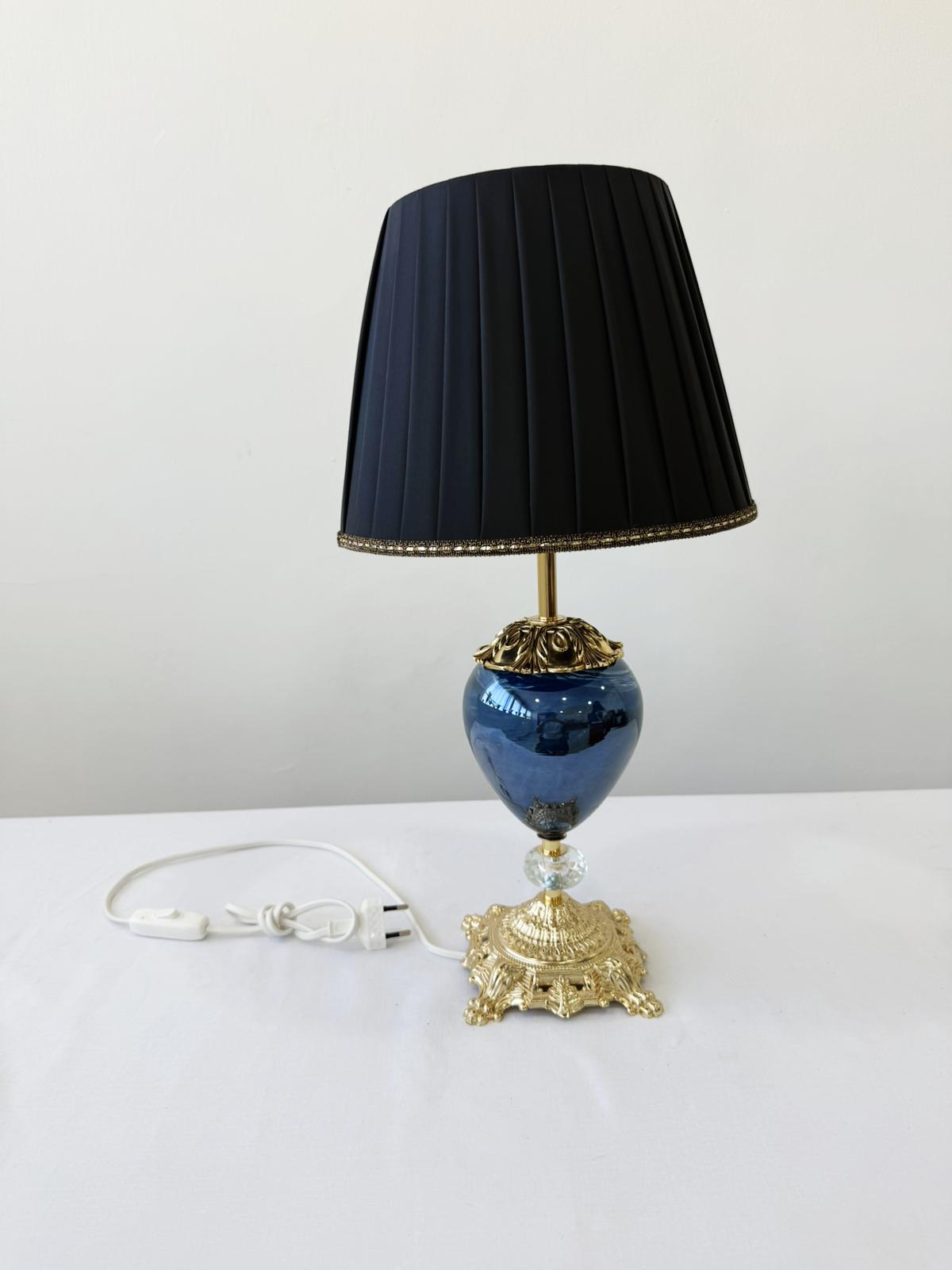 Murano Glass Table Lamp | Certified Murano Glass | Made in Italy | Decorative Lamp | Collection Mary