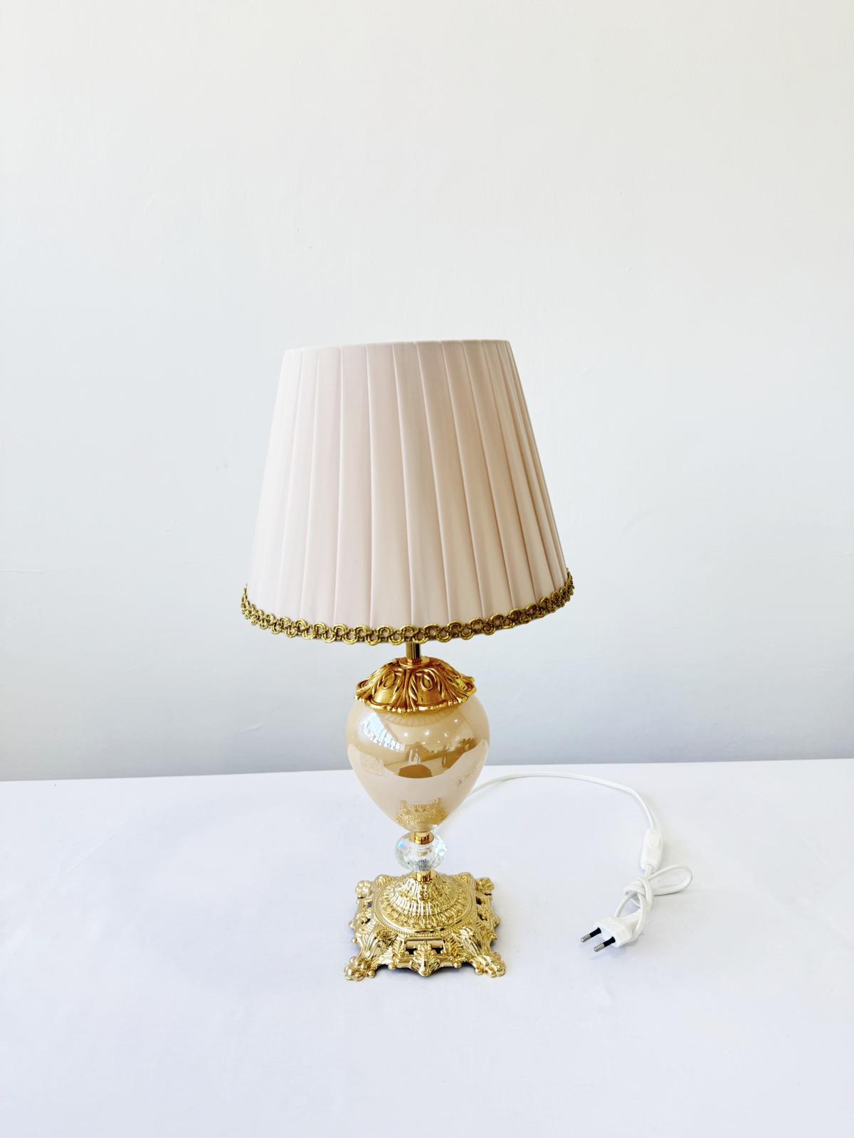 Murano Glass Table Lamp | Certified Murano Glass | Made in Italy | Decorative Lamp | Collection Mary