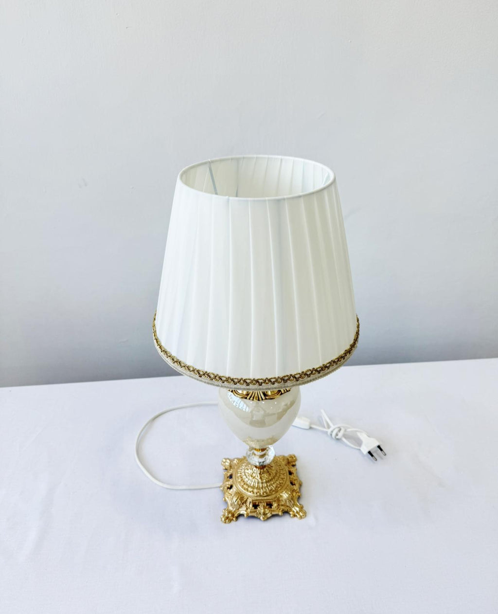 Murano Glass Table Lamp | Certified Murano Glass | Made in Italy | Decorative Lamp | Collection Mary