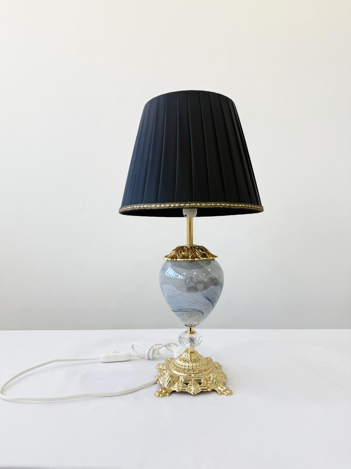 Murano Glass Table Lamp | Certified Murano Glass | Made in Italy | Decorative Lamp | Collection Mary