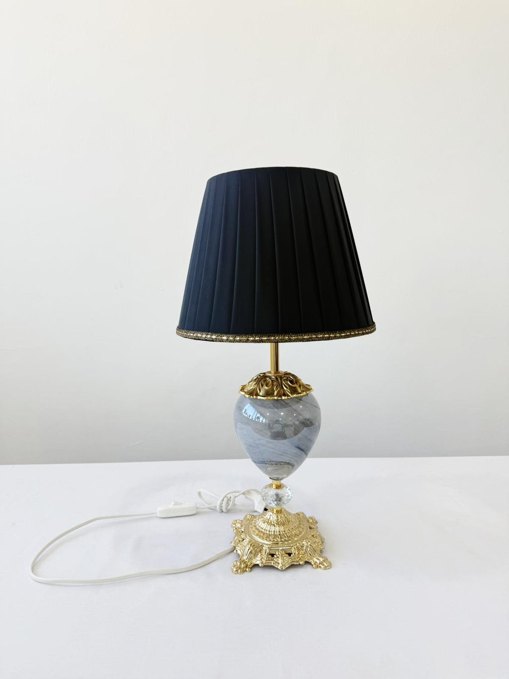 Murano Glass Table Lamp | Certified Murano Glass | Made in Italy | Decorative Lamp | Collection Mary