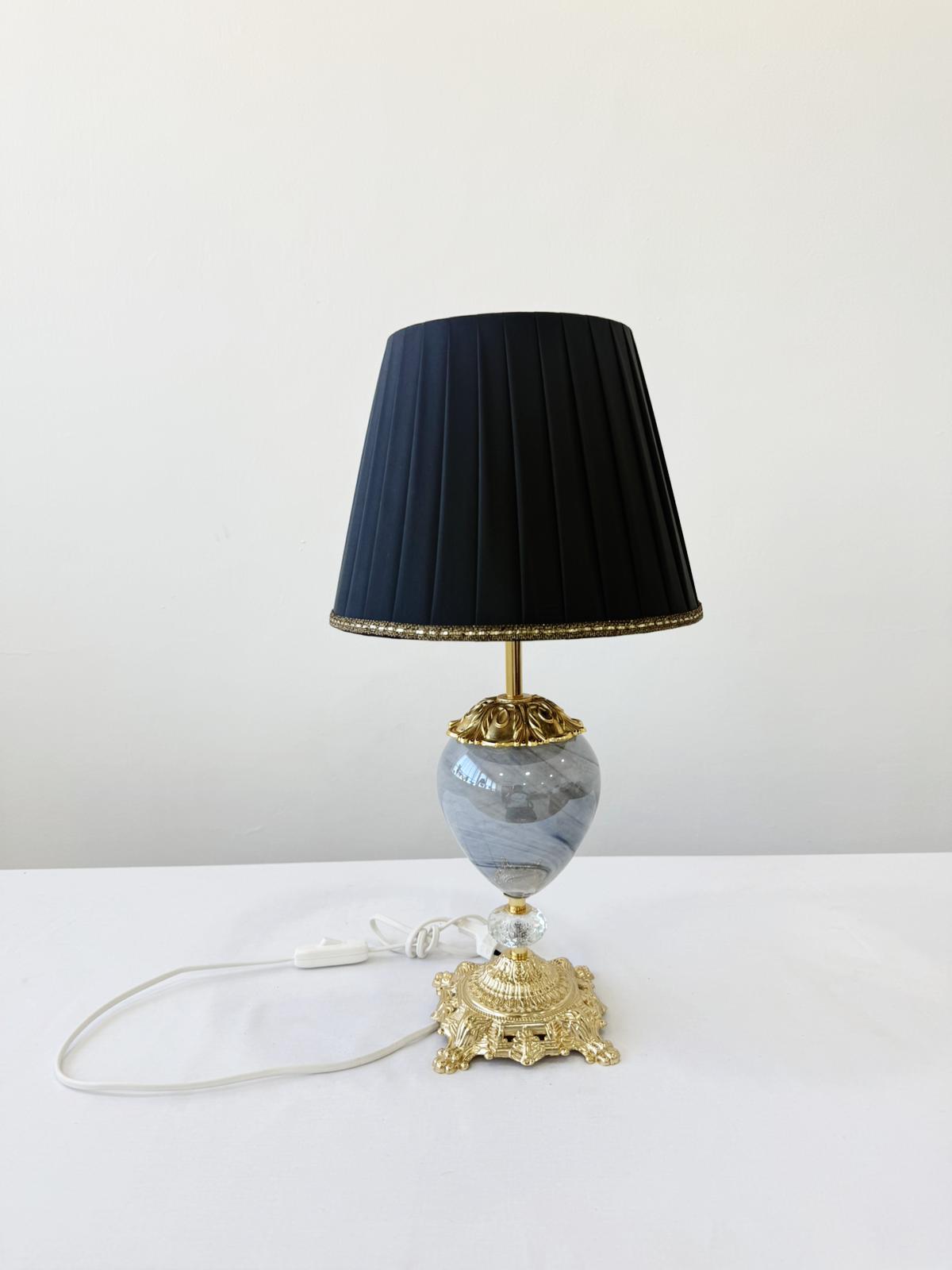 Murano Glass Table Lamp | Certified Murano Glass | Made in Italy | Decorative Lamp | Collection Mary