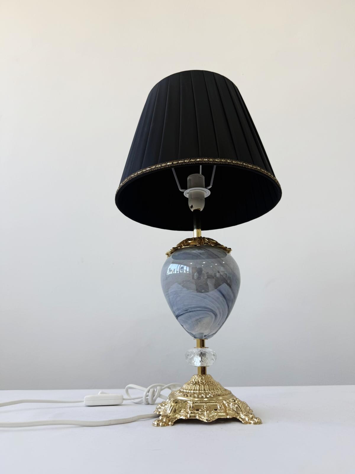 Murano Glass Table Lamp | Certified Murano Glass | Made in Italy | Decorative Lamp | Collection Mary