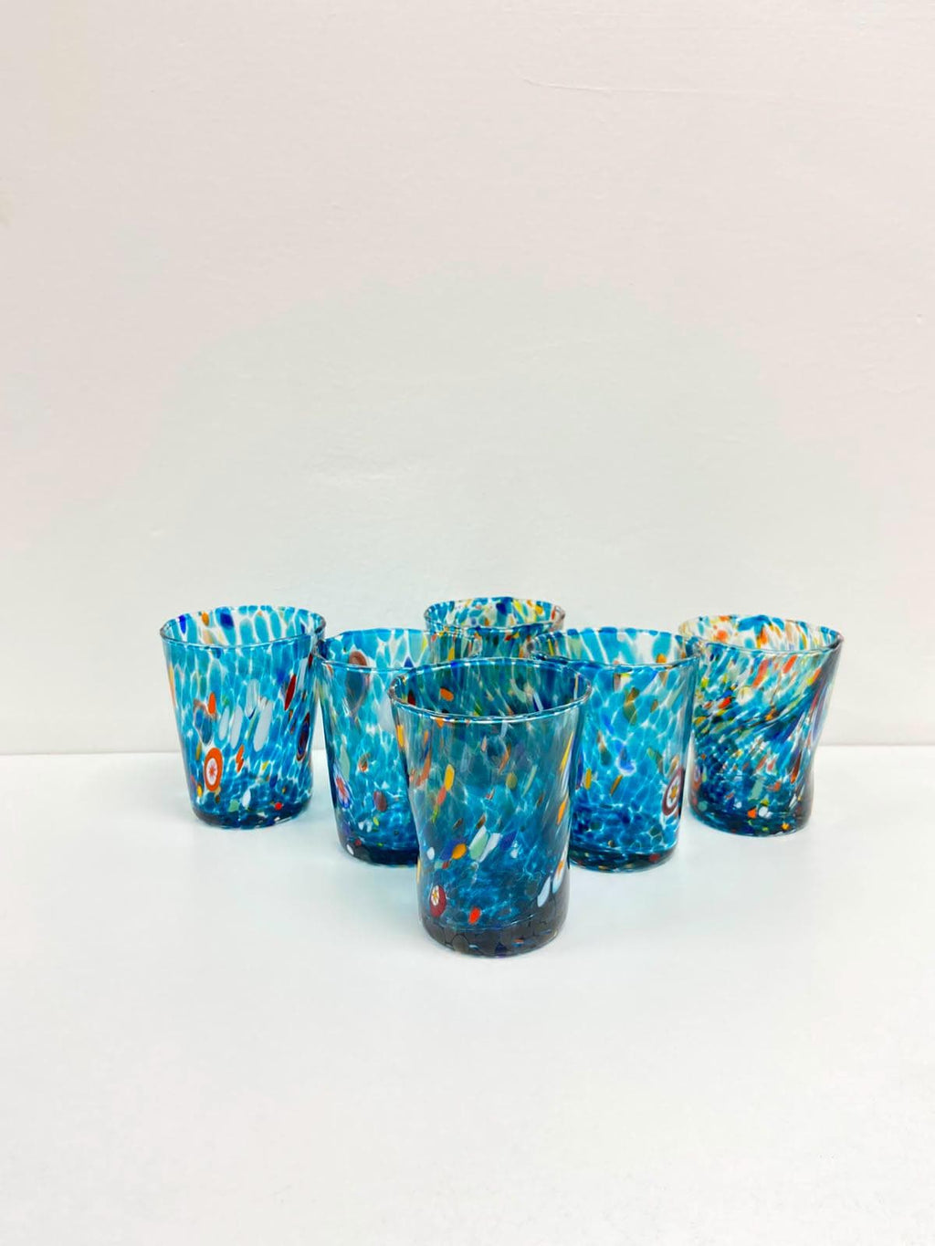 Murano Drinking Glass | Certified Murano Glass | Made in Italy | Water Glass | Collection Goto B2