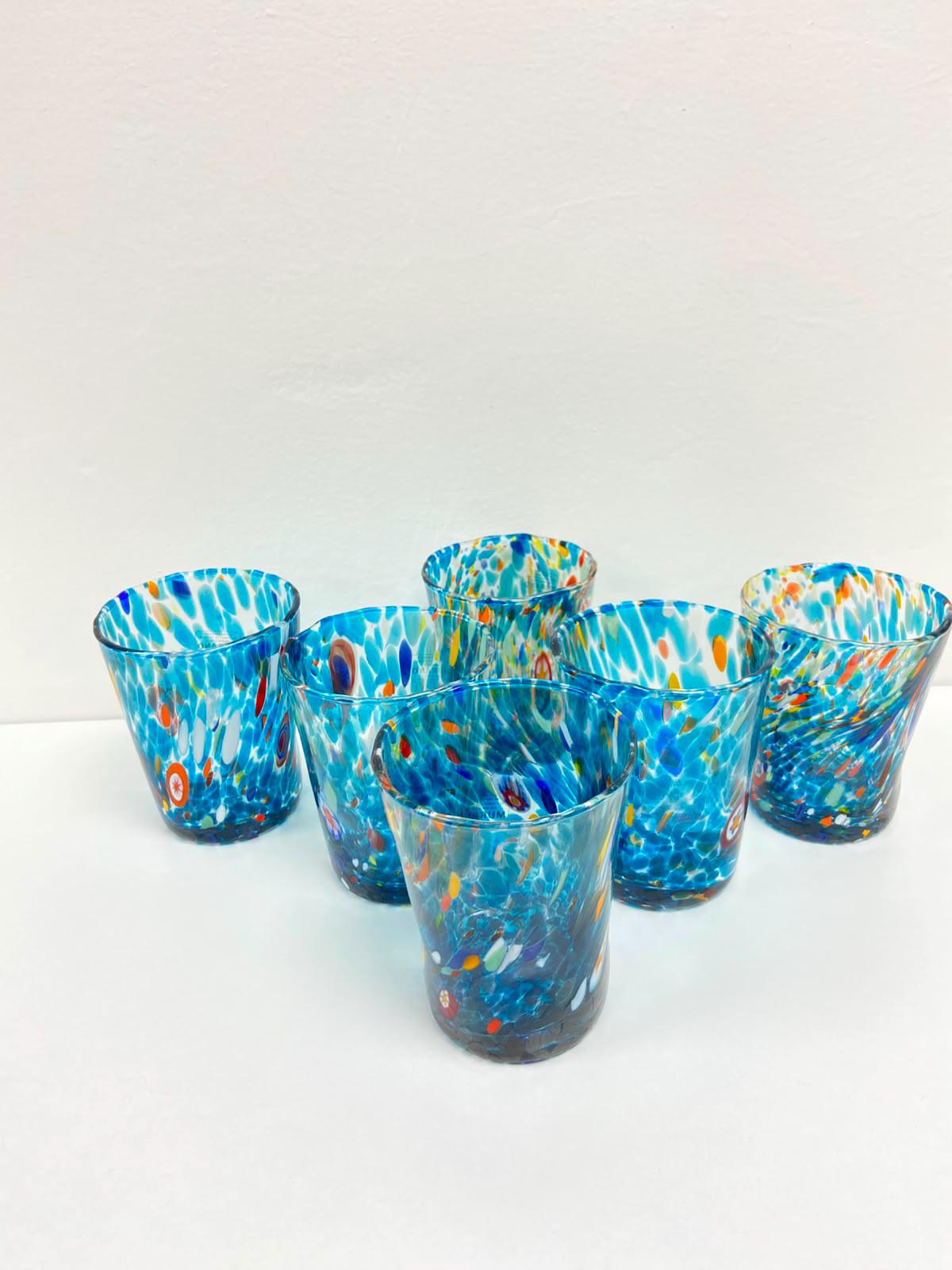 Murano Drinking Glass | Certified Murano Glass | Made in Italy | Water Glass | Collection Goto B2
