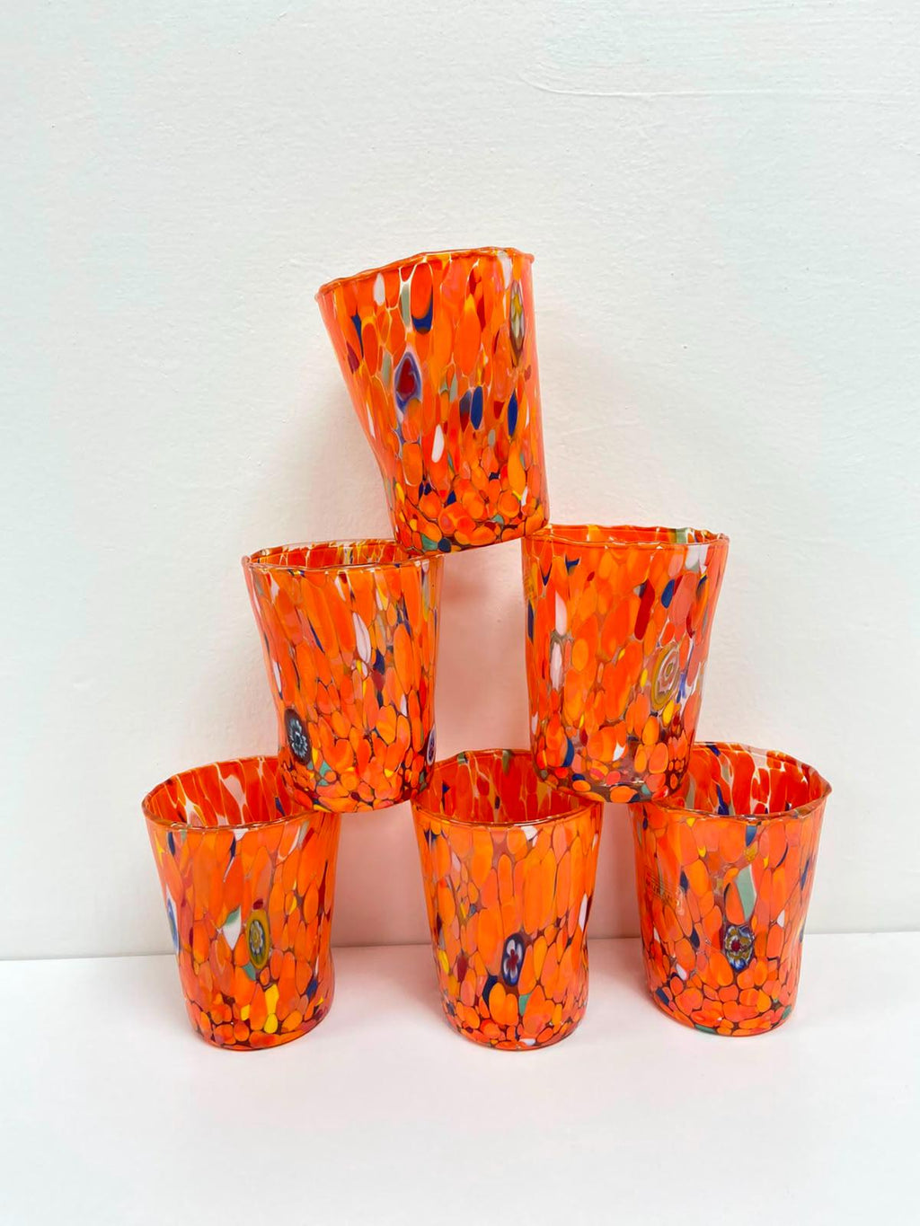 Murano Drinking Glass | Certified Murano Glass | Made in Italy | Water Glass | Collection Goto B2