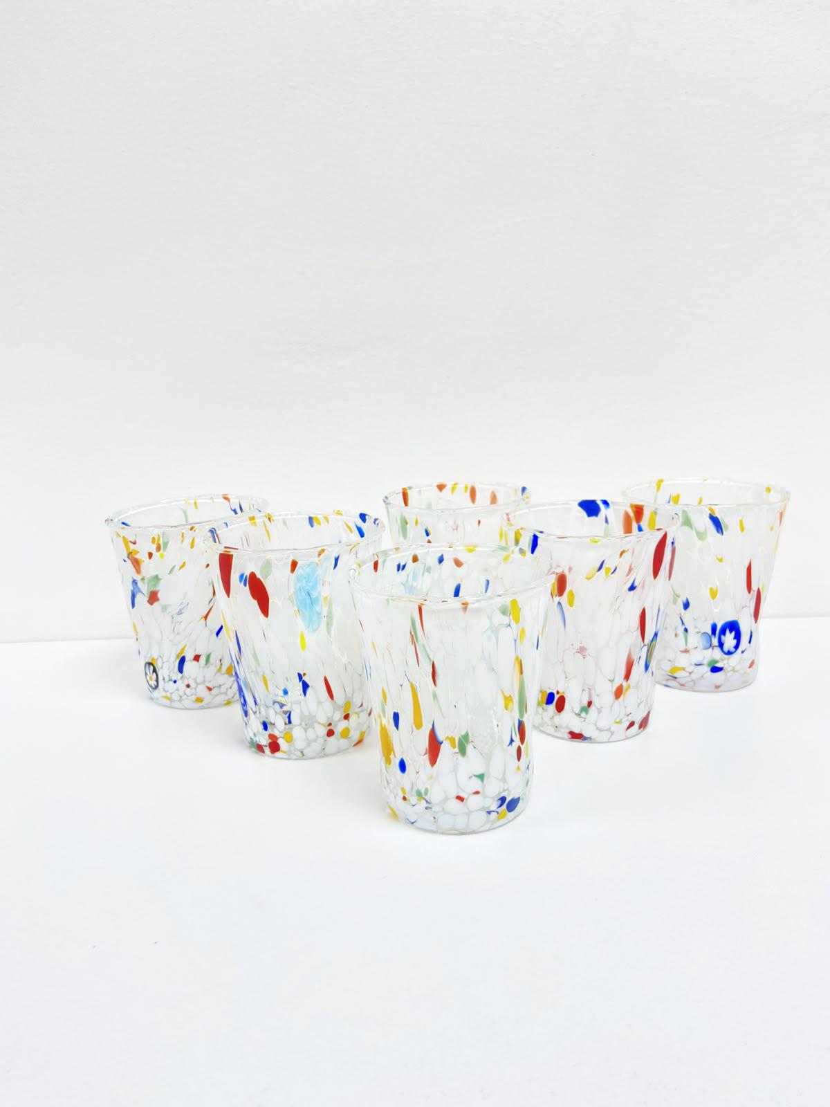 Murano Drinking Glass | Certified Murano Glass | Made in Italy | Water Glass | Collection Goto B2