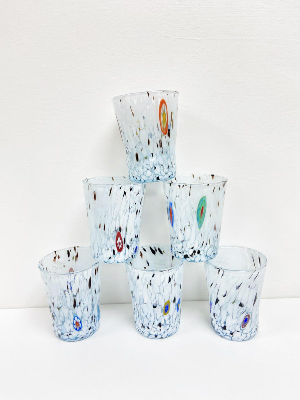 Murano Drinking Glass | Certified Murano Glass | Made in Italy | Water Glass | Collection Goto B2