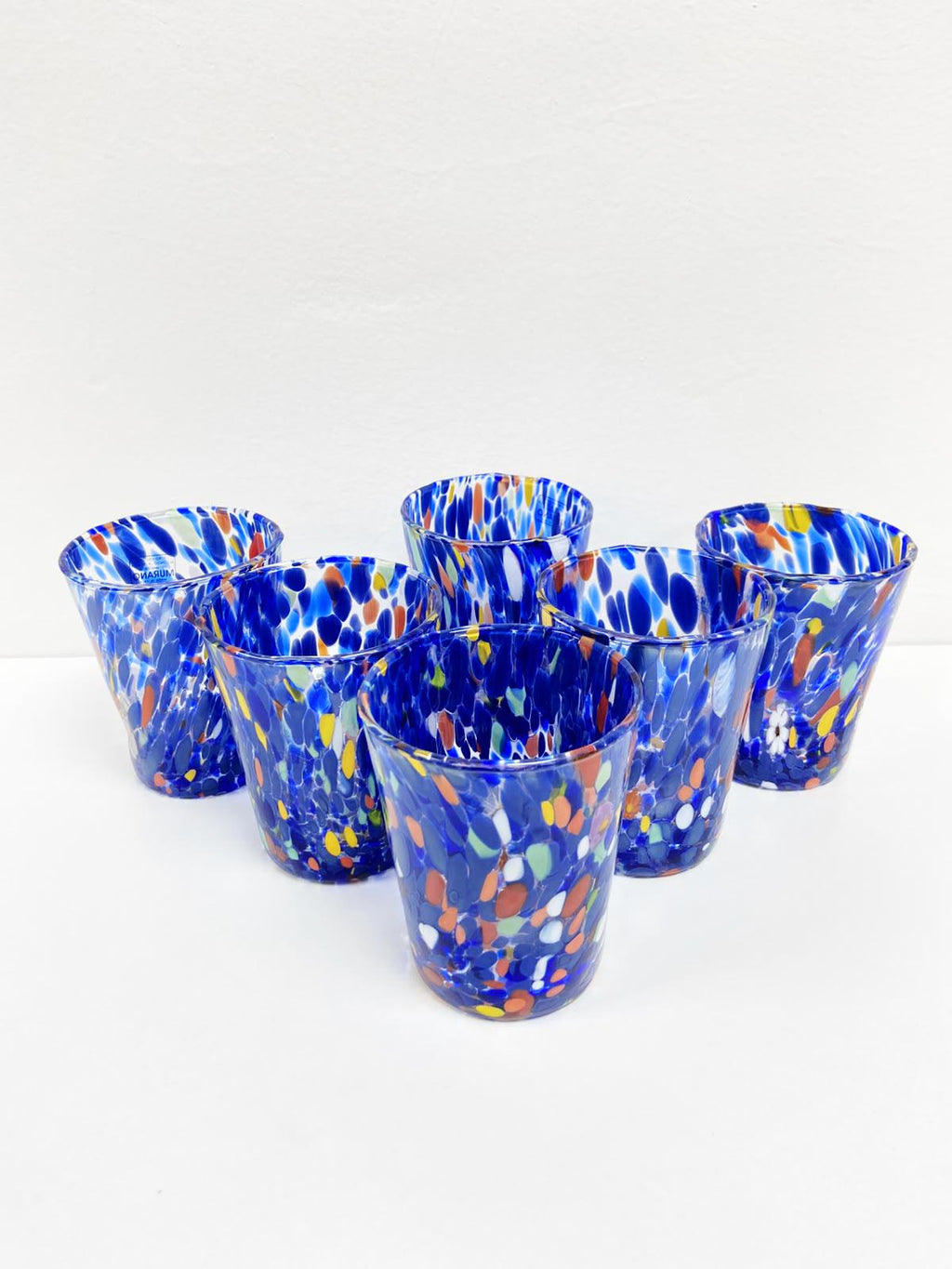 Murano Drinking Glass | Certified Murano Glass | Made in Italy | Water Glass | Collection Goto B2