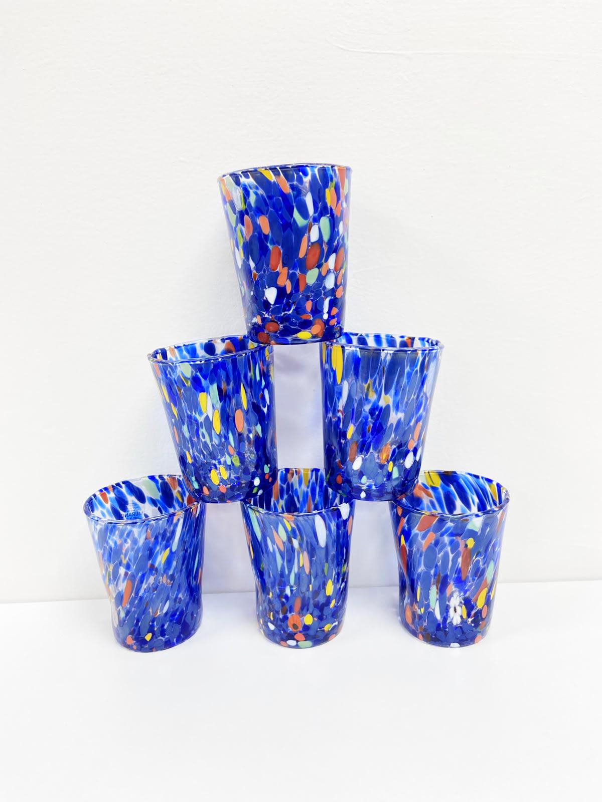 Murano Drinking Glass | Certified Murano Glass | Made in Italy | Water Glass | Collection Goto B2