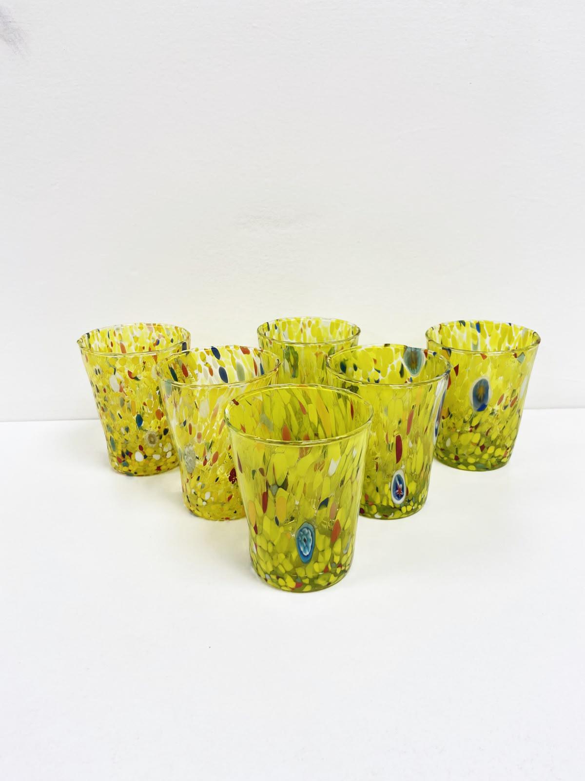 Murano Drinking Glass | Certified Murano Glass | Made in Italy | Water Glass | Collection Goto B2