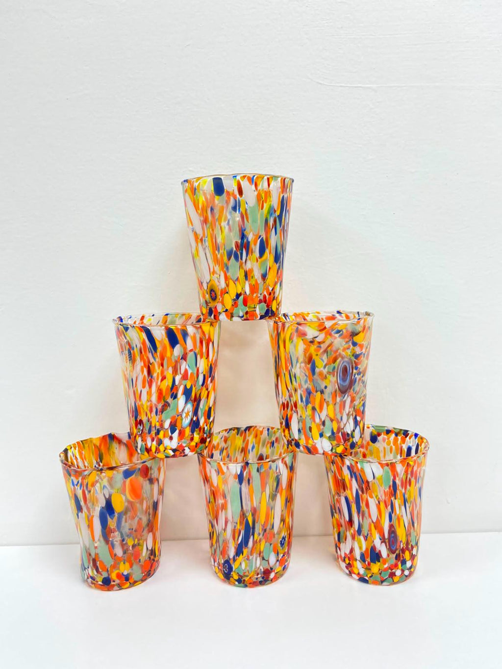 Murano Drinking Glass | Certified Murano Glass | Made in Italy | Water Glass | Collection Goto B2