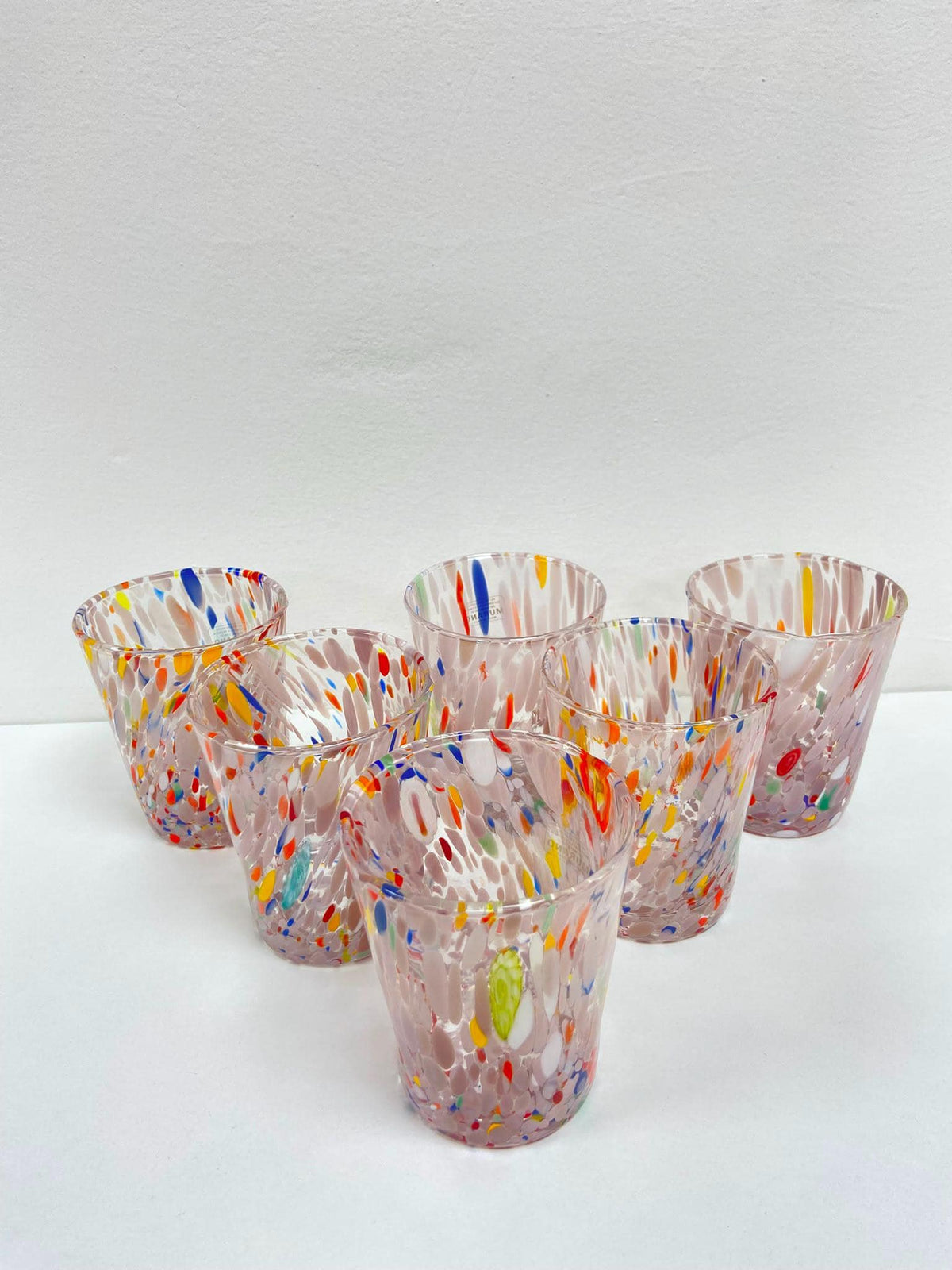 Murano Drinking Glass | Certified Murano Glass | Made in Italy | Water Glass | Collection Goto B2