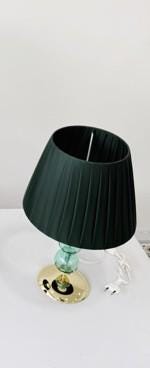 Murano Glass Table Lamp | Certified Murano Glass | Made in Italy | Decorative Lamp | Collection Pasta di Vetro Verde