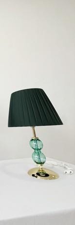 Murano Glass Table Lamp | Certified Murano Glass | Made in Italy | Decorative Lamp | Collection Pasta di Vetro Verde