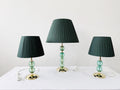 Murano Glass Table Lamp | Certified Murano Glass | Made in Italy | Decorative Lamp | Collection Pasta di Vetro Verde