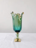 Murano Glass Vase | Certified Murano Glass | Made in Italy | Decorative Vase | Collection Pasta di Vetro Verde