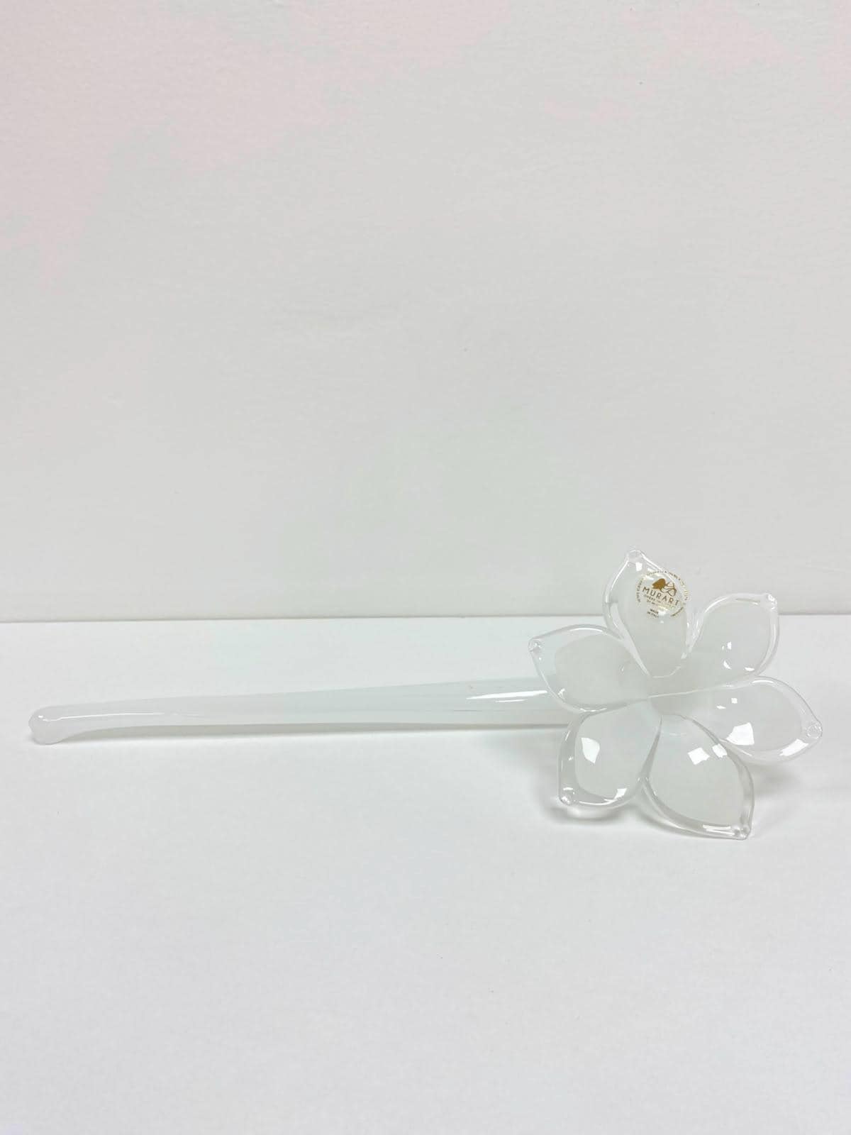 Murano Glass Flower | Certified Murano Glass | Made in Italy | Decorative Glass Flower