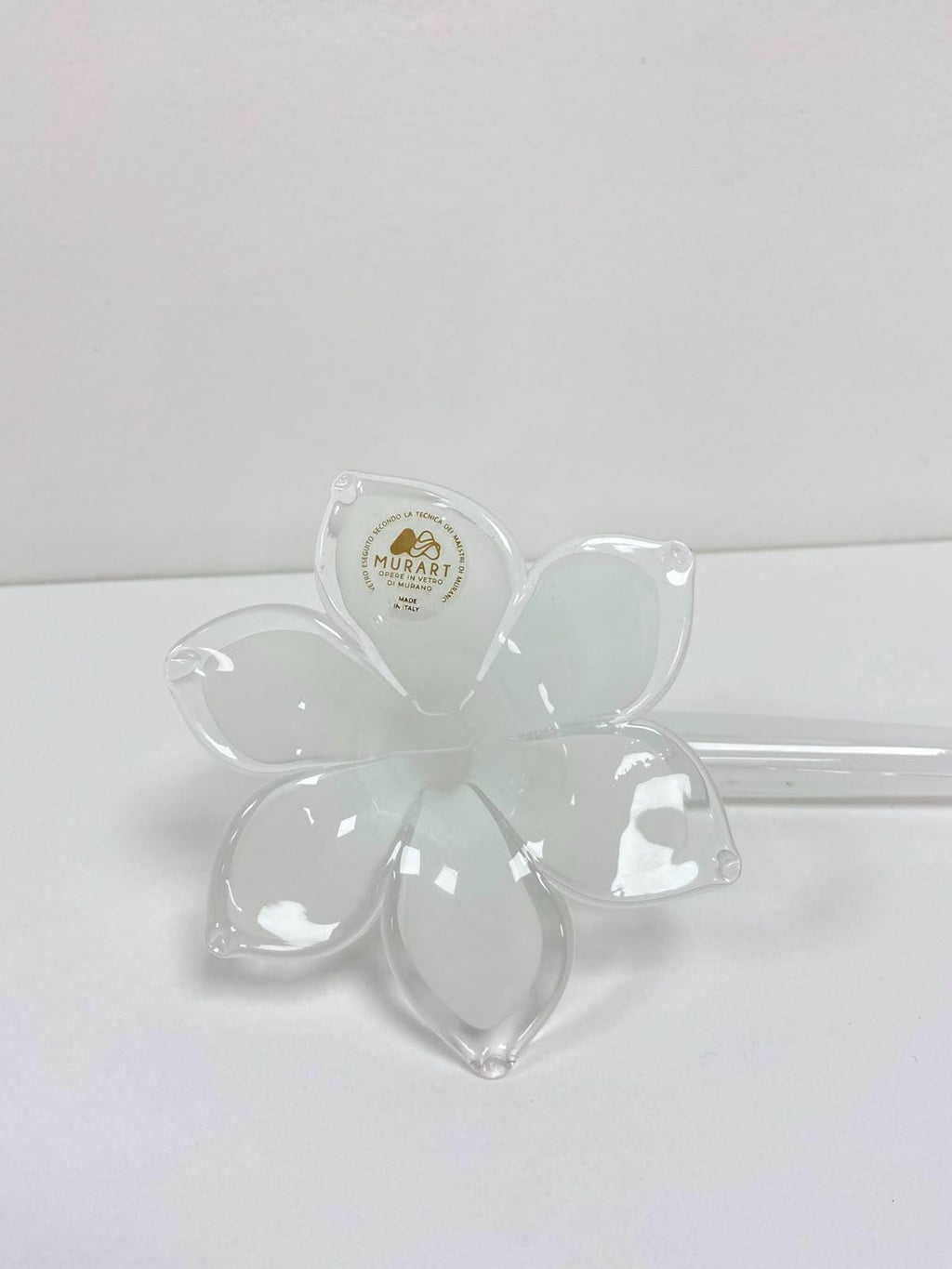 Murano Glass Flower | Certified Murano Glass | Made in Italy | Decorative Glass Flower