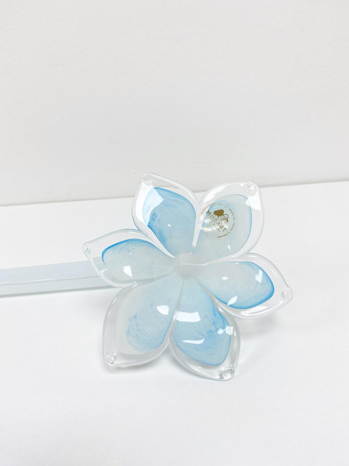 Murano Glass Flower | Certified Murano Glass | Made in Italy | Decorative Glass Flower