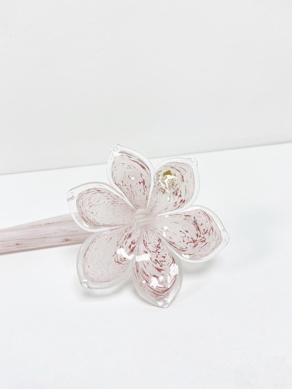 Murano Glass Flower | Certified Murano Glass | Made in Italy | Decorative Glass Flower