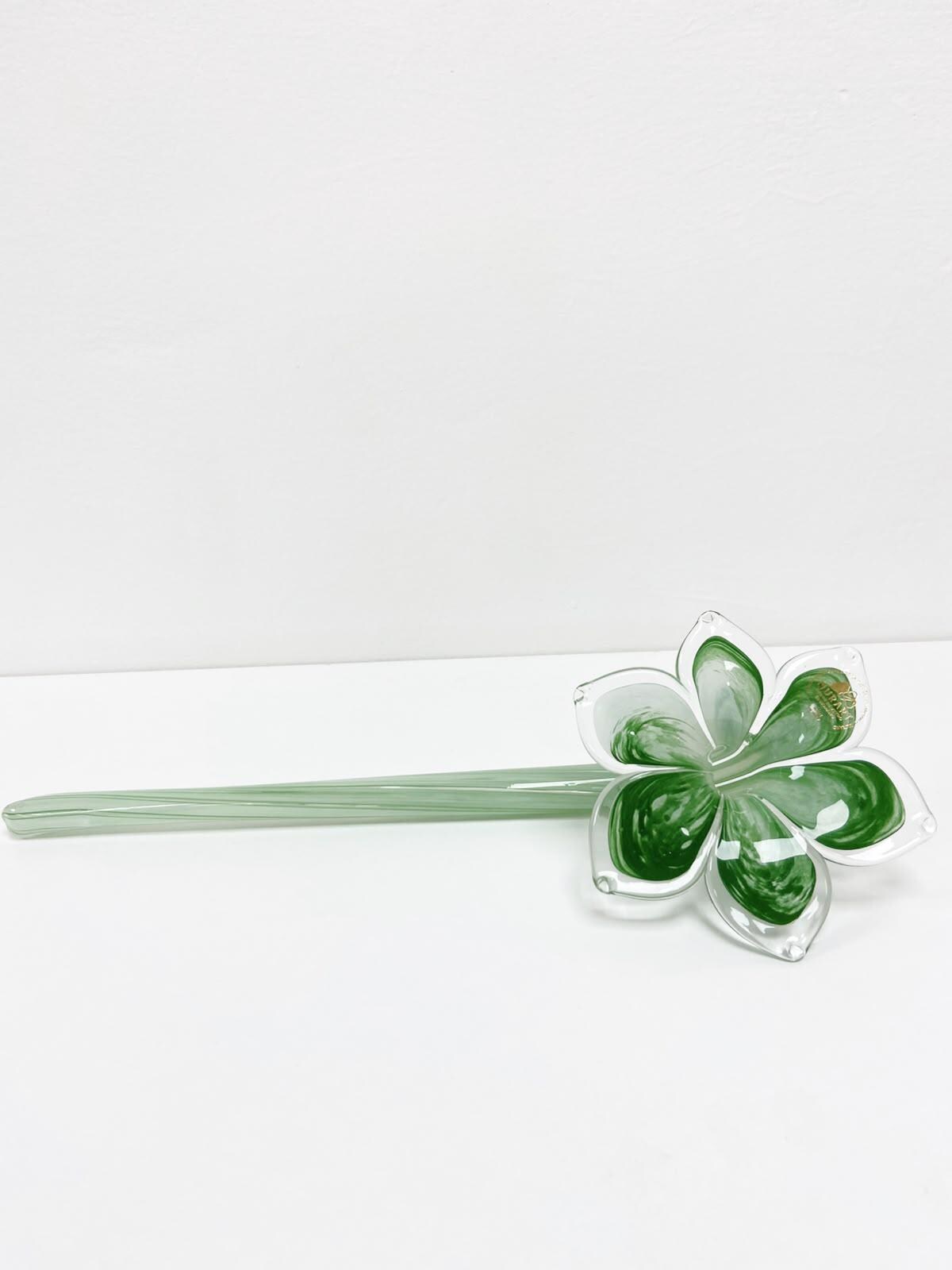 Murano Glass Flower | Certified Murano Glass | Made in Italy | Decorative Glass Flower