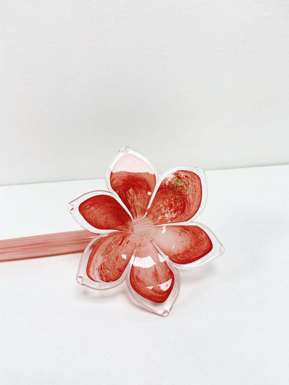 Murano Glass Flower | Certified Murano Glass | Made in Italy | Decorative Glass Flower