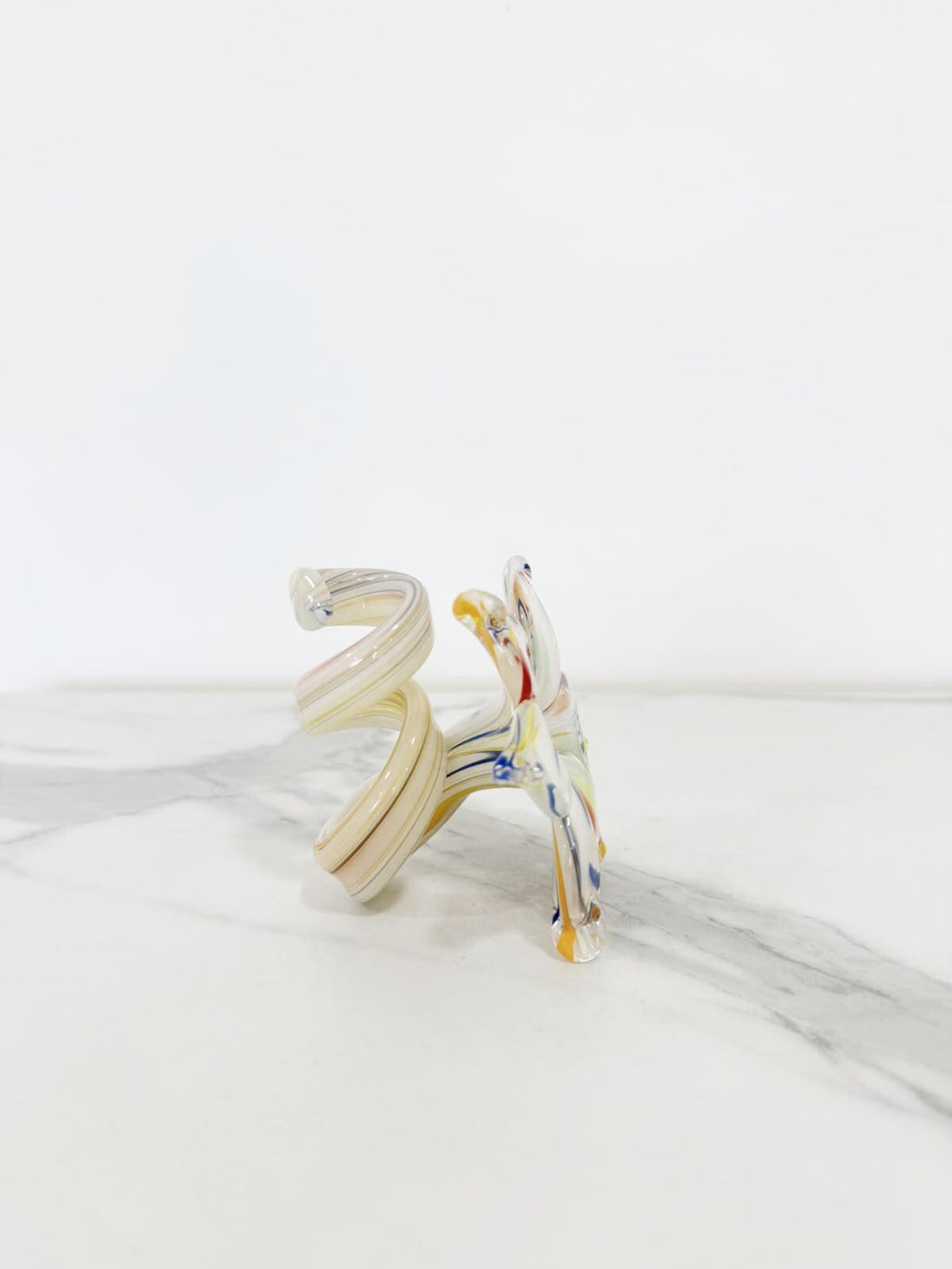 Murano Glass Flower Candle Holder | Certified Murano Glass | Made in Italy | Handmade | Collection 6 petali Mignon