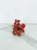 Murano Glass Flower Candle Holder | Certified Murano Glass | Made in Italy | Handmade | Collection 6 petali Mignon