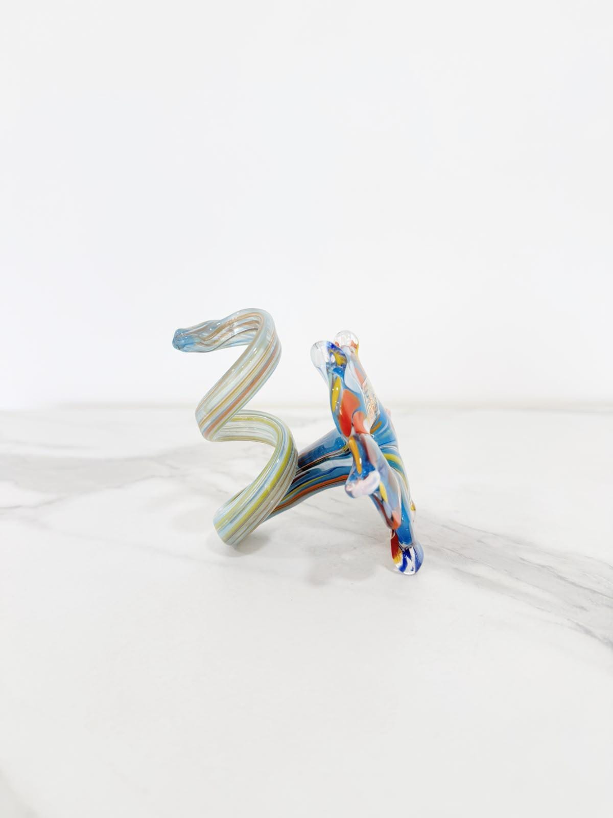 Murano Glass Flower Candle Holder | Certified Murano Glass | Made in Italy | Handmade | Collection 6 petali Mignon