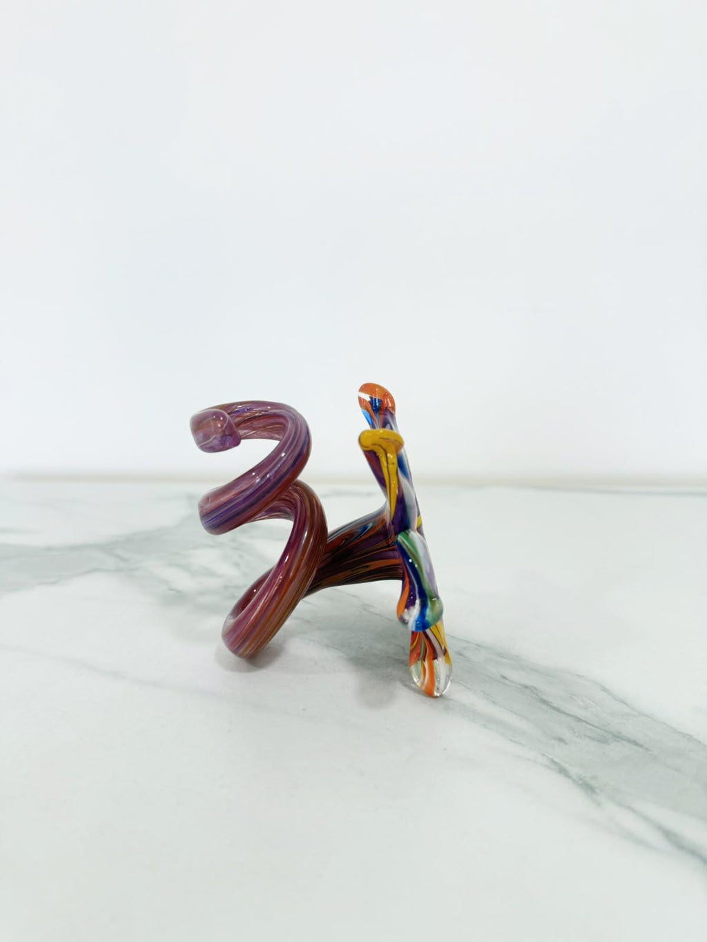 Murano Glass Flower Candle Holder | Certified Murano Glass | Made in Italy | Handmade | Collection 6 petali Mignon