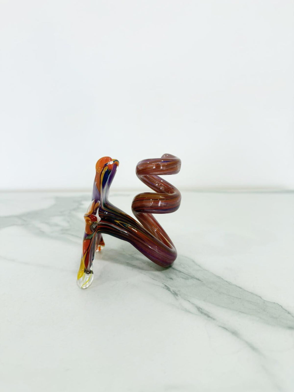 Murano Glass Flower Candle Holder | Certified Murano Glass | Made in Italy | Handmade | Collection 6 petali Mignon