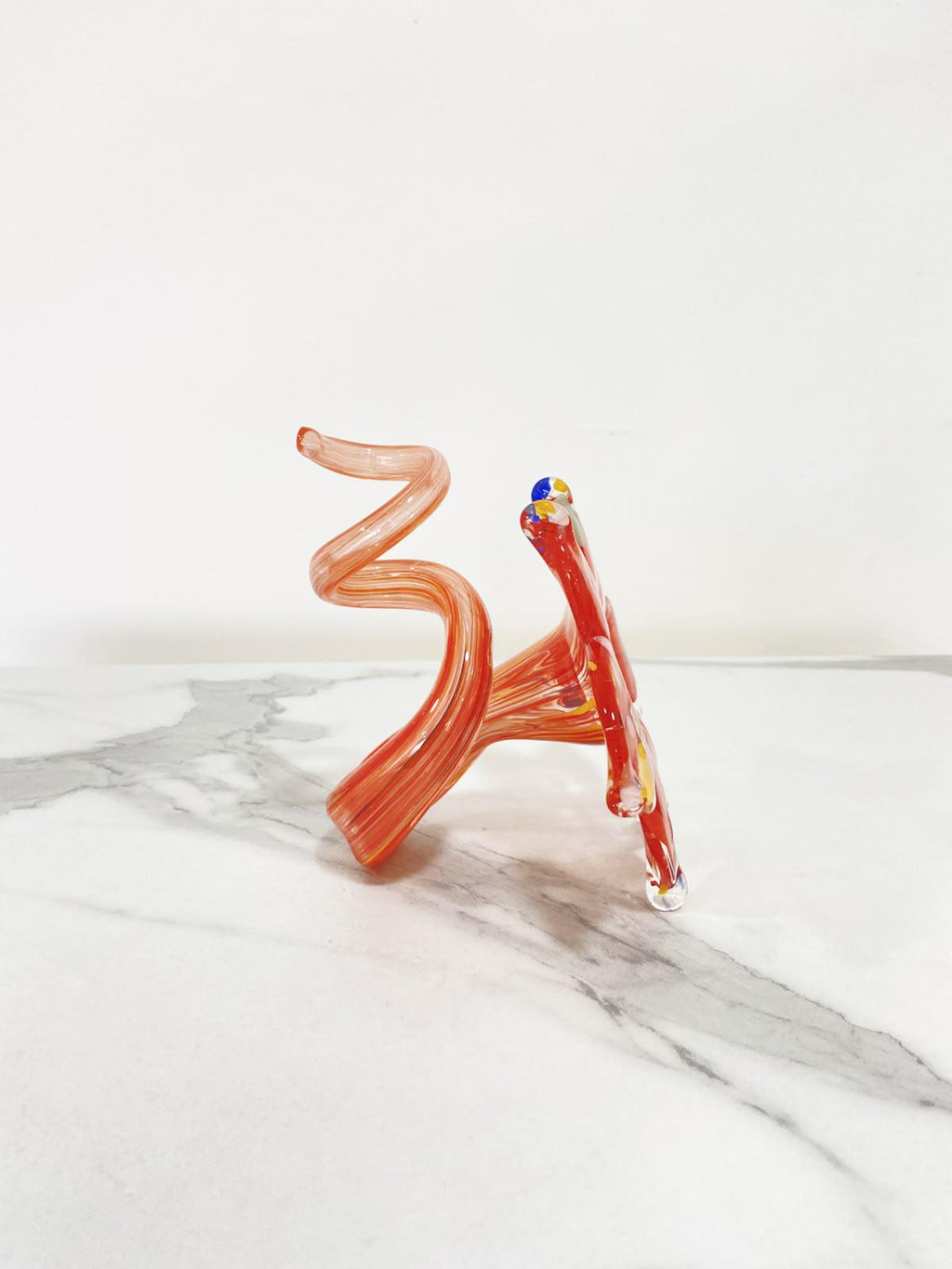 Murano Glass Flower Candle Holder | Certified Murano Glass | Made in Italy | Handmade | Collection 6 petali