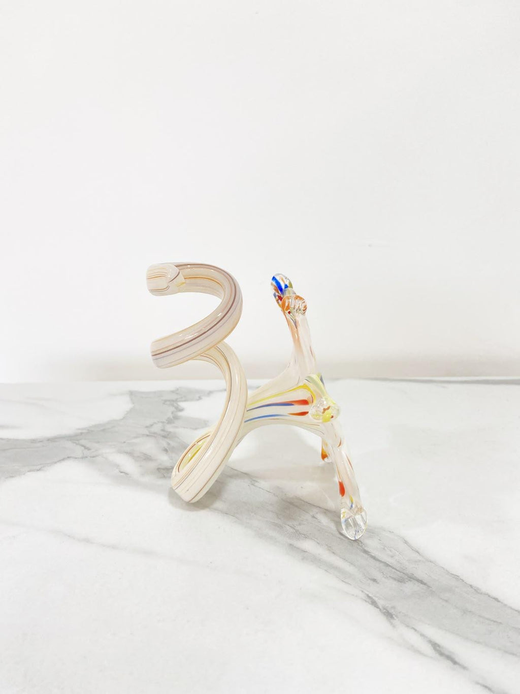 Murano Glass Flower Candle Holder | Certified Murano Glass | Made in Italy | Handmade | Collection 6 petali