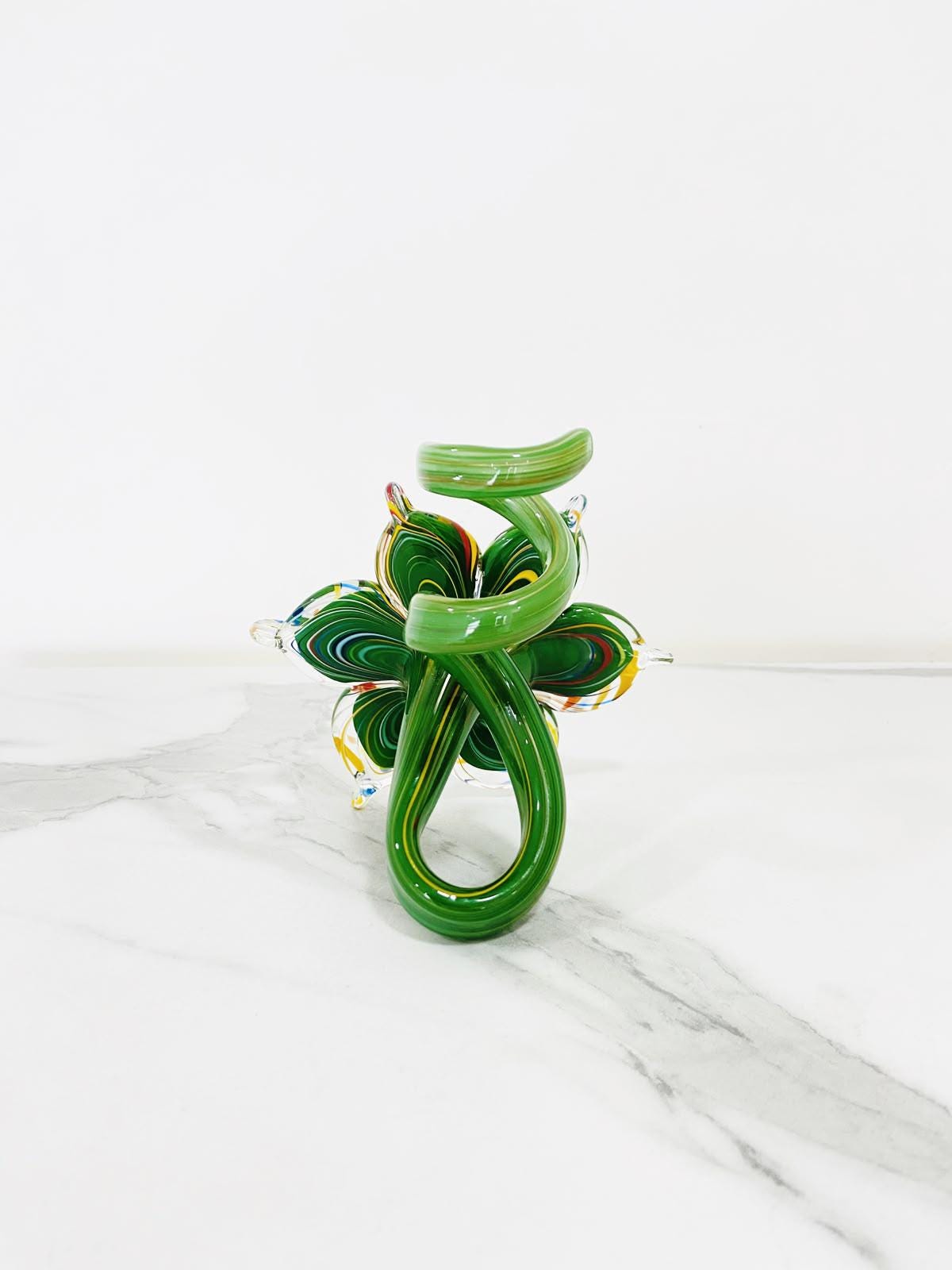 Murano Glass Flower Candle Holder | Certified Murano Glass | Made in Italy | Handmade | Collection 6 petali