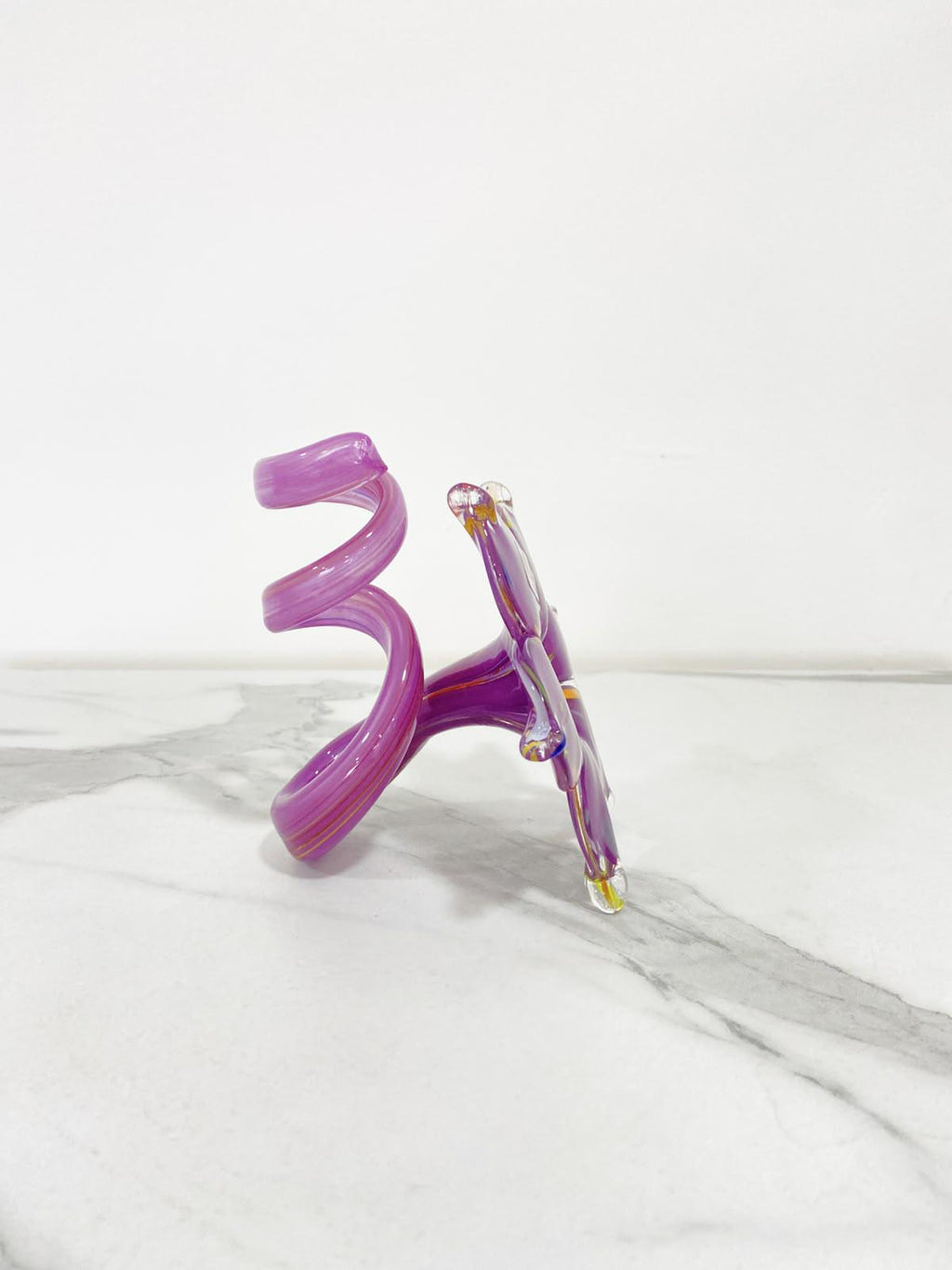 Murano Glass Flower Candle Holder | Certified Murano Glass | Made in Italy | Handmade | Collection 6 petali