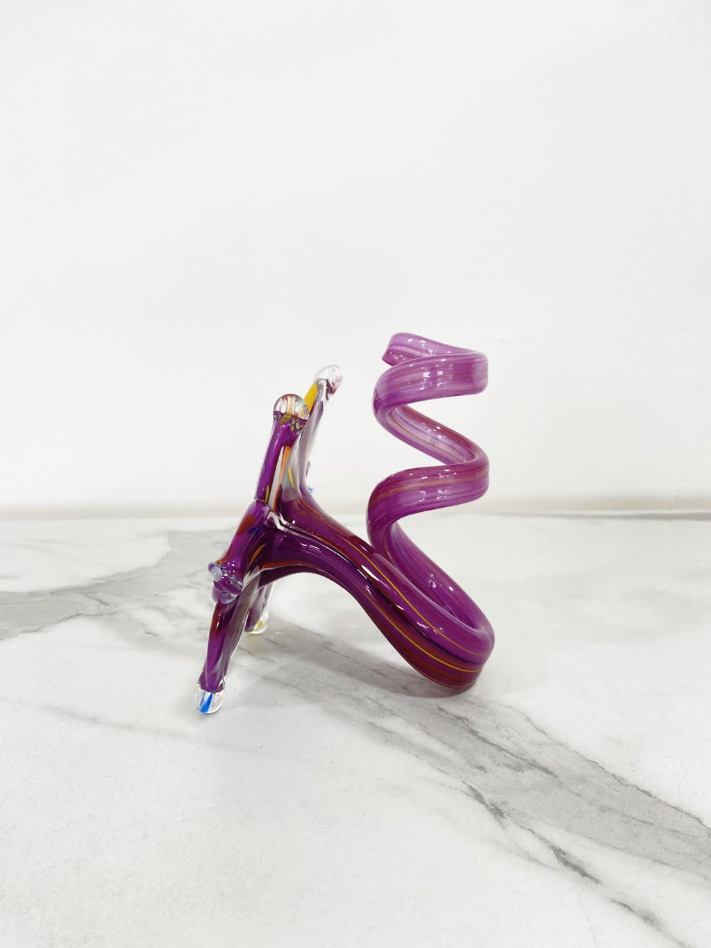 Murano Glass Flower Candle Holder | Certified Murano Glass | Made in Italy | Handmade | Collection 6 petali