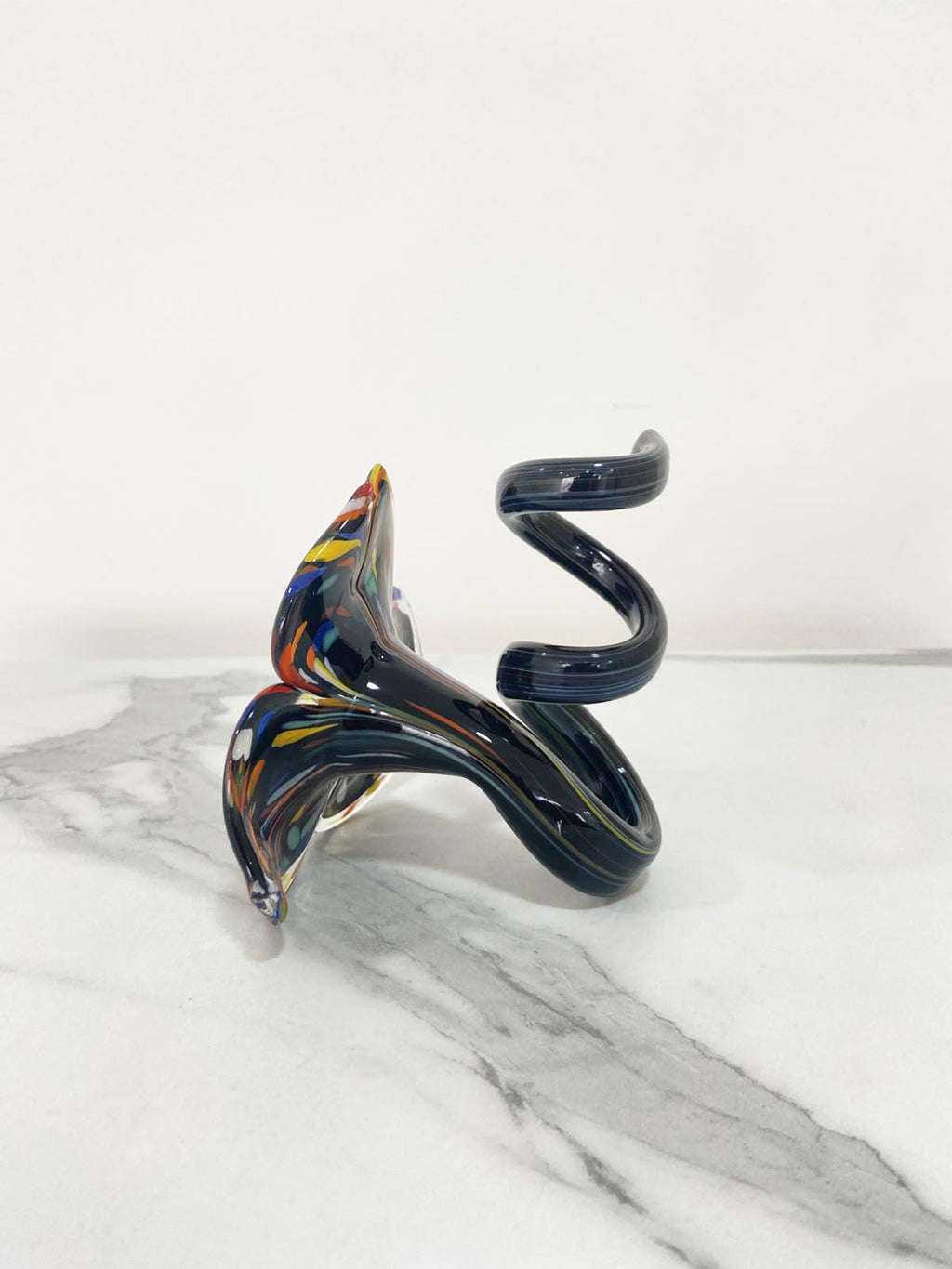 Murano Glass Flower Candle Holder | Certified Murano Glass | Made in Italy | Handmade | Collection 3 petali