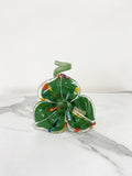 Murano Glass Flower Candle Holder | Certified Murano Glass | Made in Italy | Handmade | Collection 3 petali