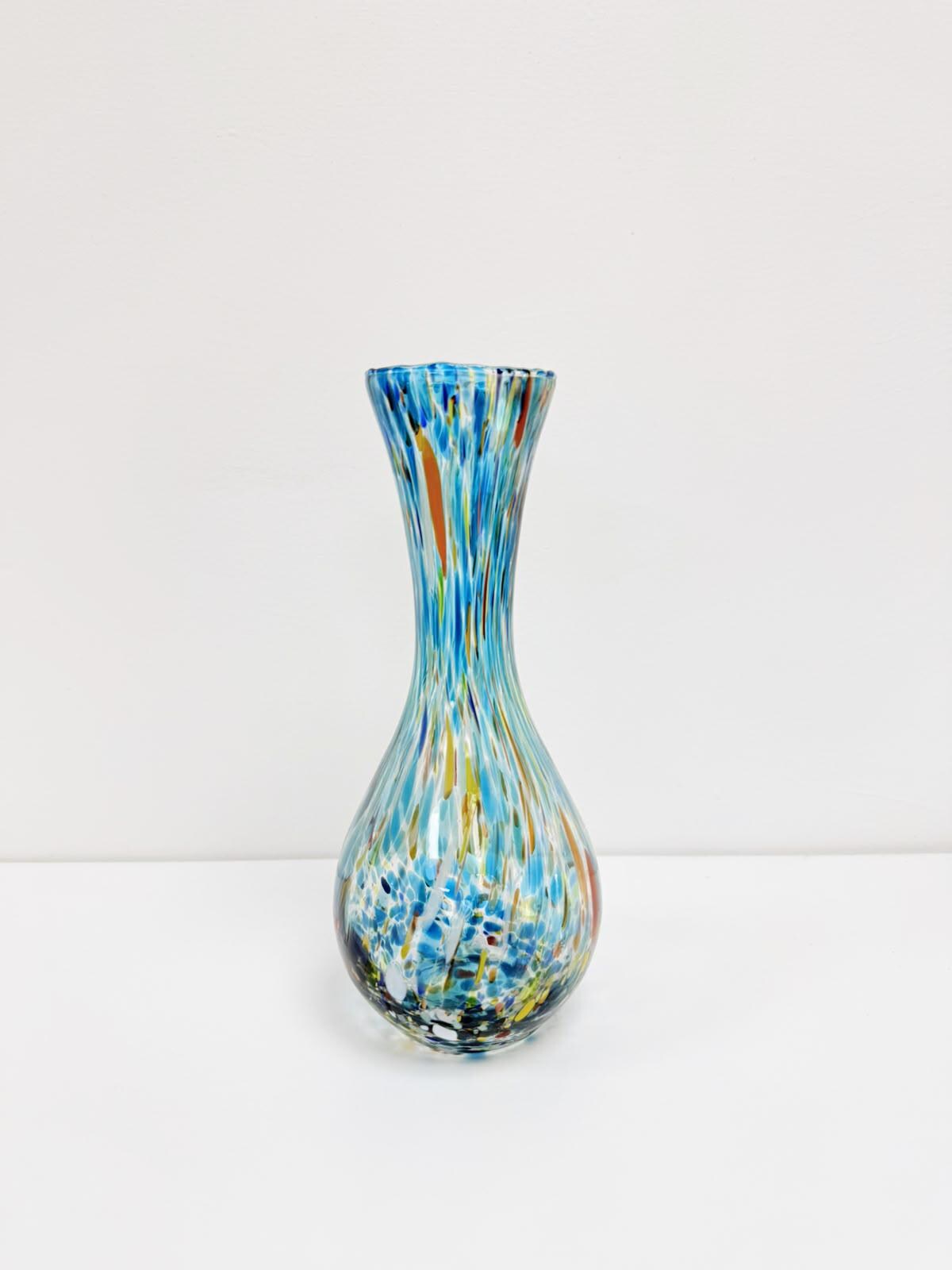 Murano Glass Vase | Certified Murano Glass | Made in Italy | Decorative Vase | Collection Imbuto
