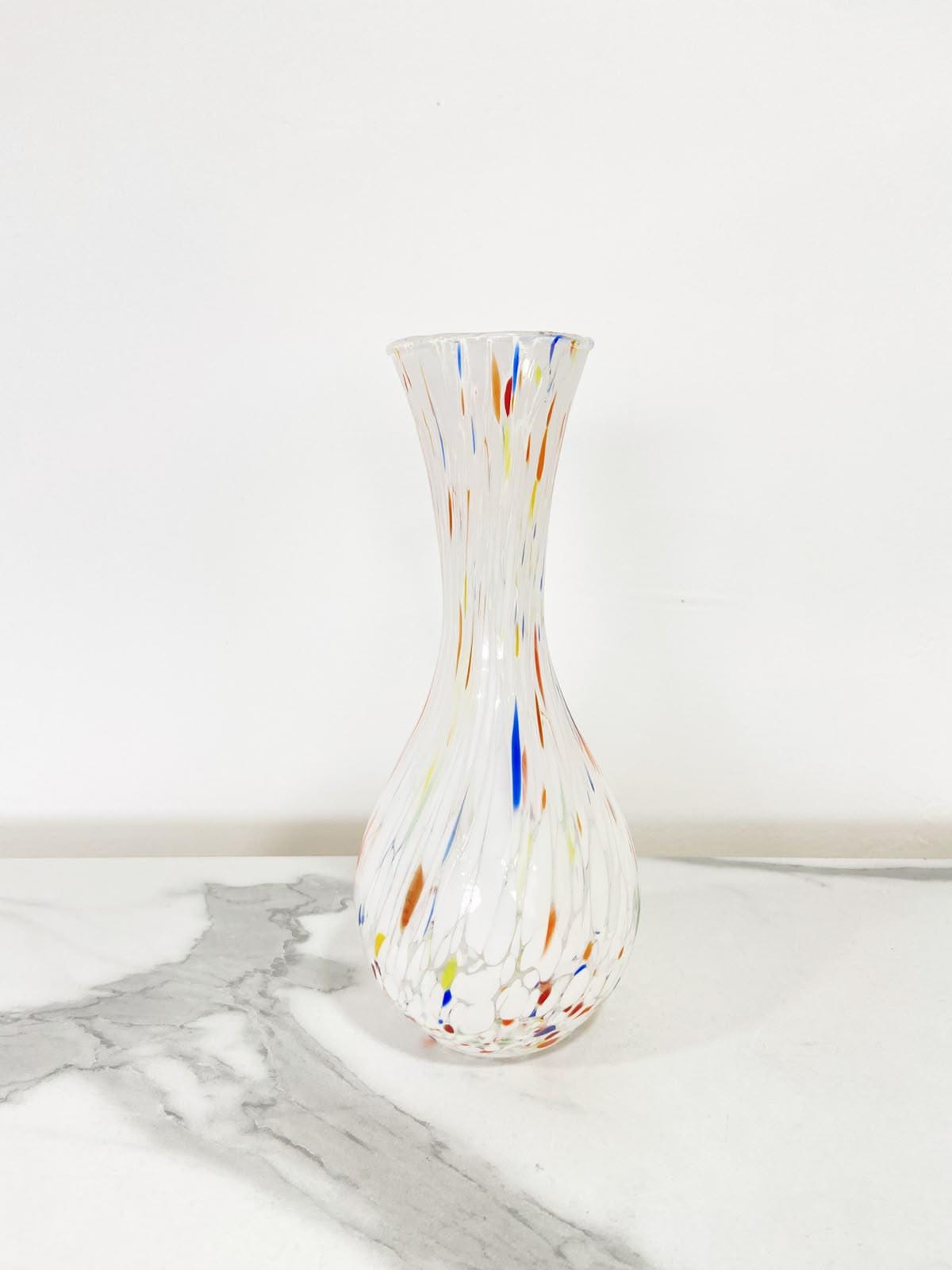 Murano Glass Vase | Certified Murano Glass | Made in Italy | Decorative Vase | Collection Imbuto