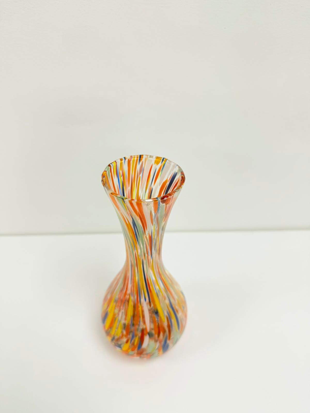 Murano Glass Vase | Certified Murano Glass | Made in Italy | Decorative Vase | Collection Imbuto